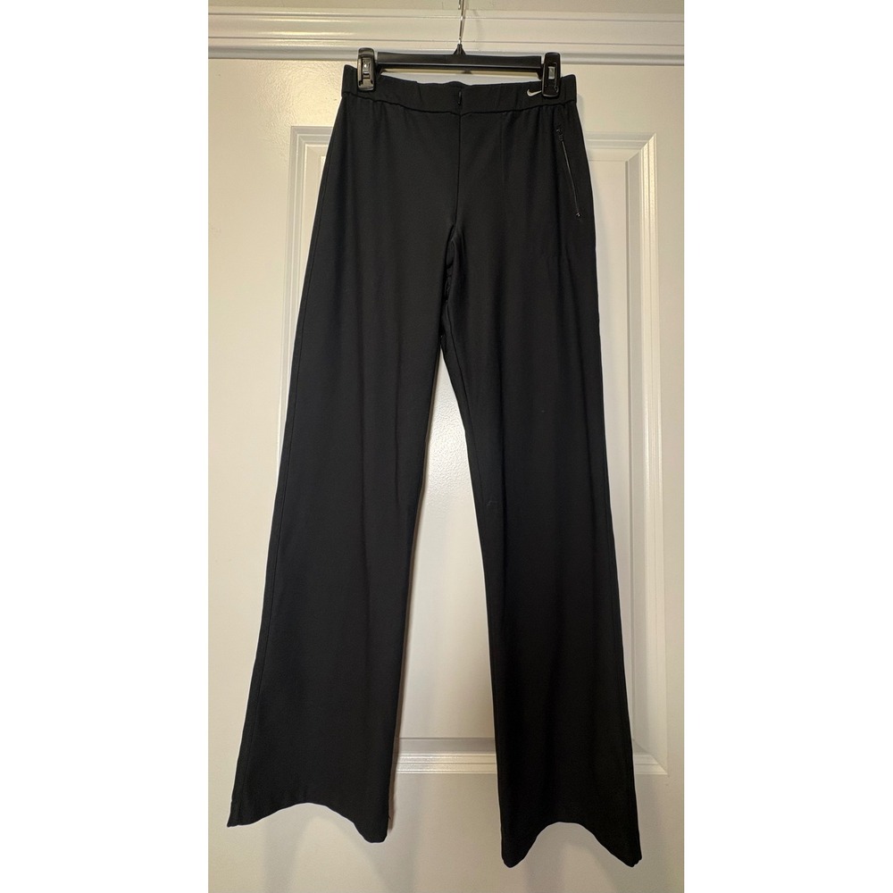Nike Dri-FIT‎ Women Black Wide Leg Athletic Pants Size L
